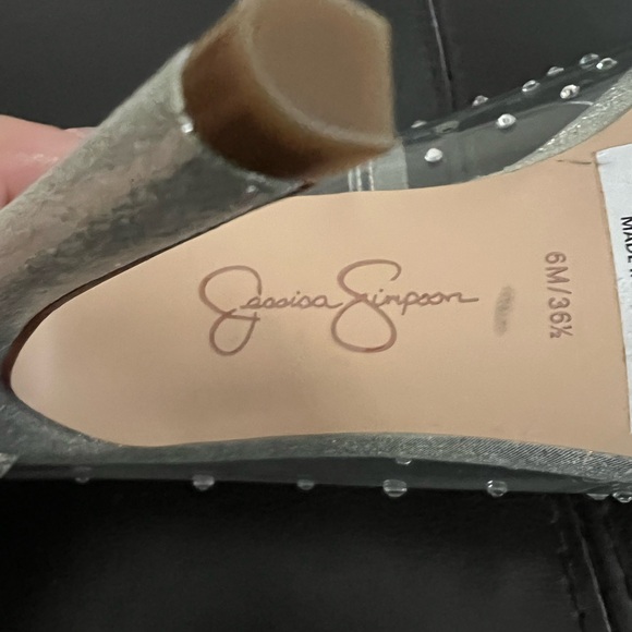 Jessica Simpson Pixera 3 Embellished Stiletto Pointed Toe Heel size 6 - Picture 4 of 8